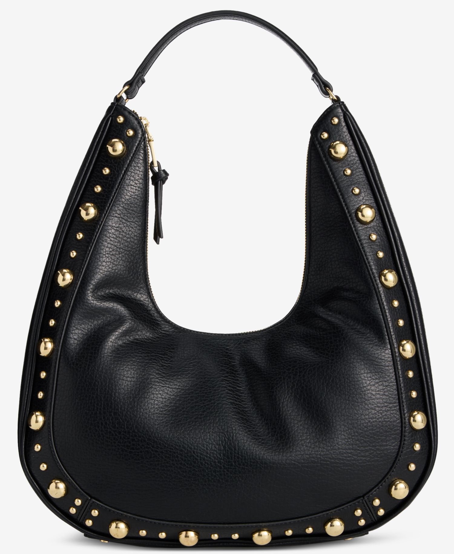 Kyel Studded Hobo Bag