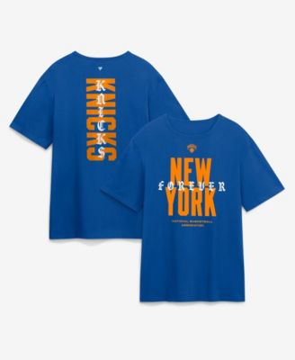 Men's Blue New York Knicks NY Forever Legacy Cotton T-Shirt