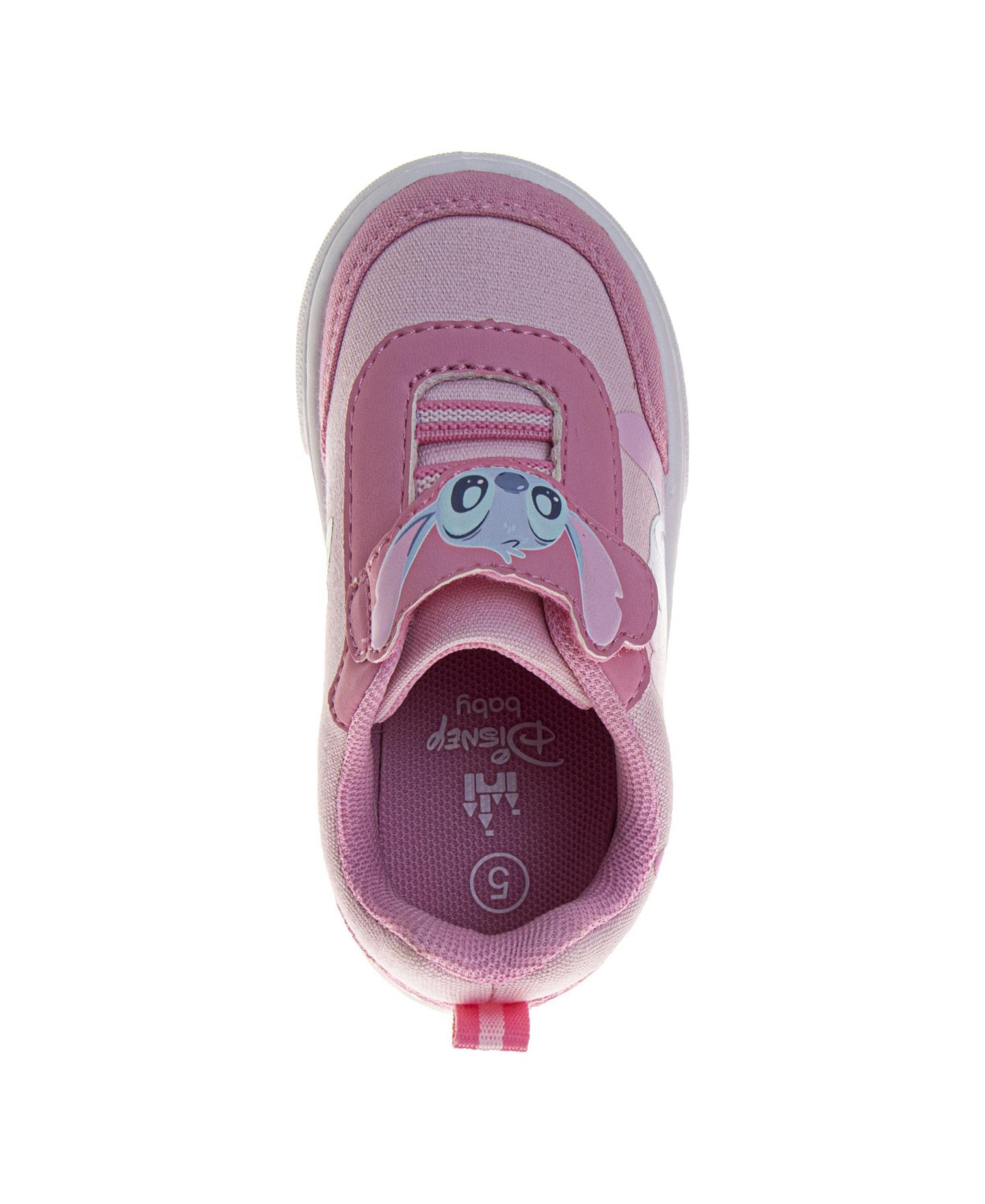Кроссовки Disney Stitch Hook & Loop Sneakers для девочек, цвет: Розовый — фото 6