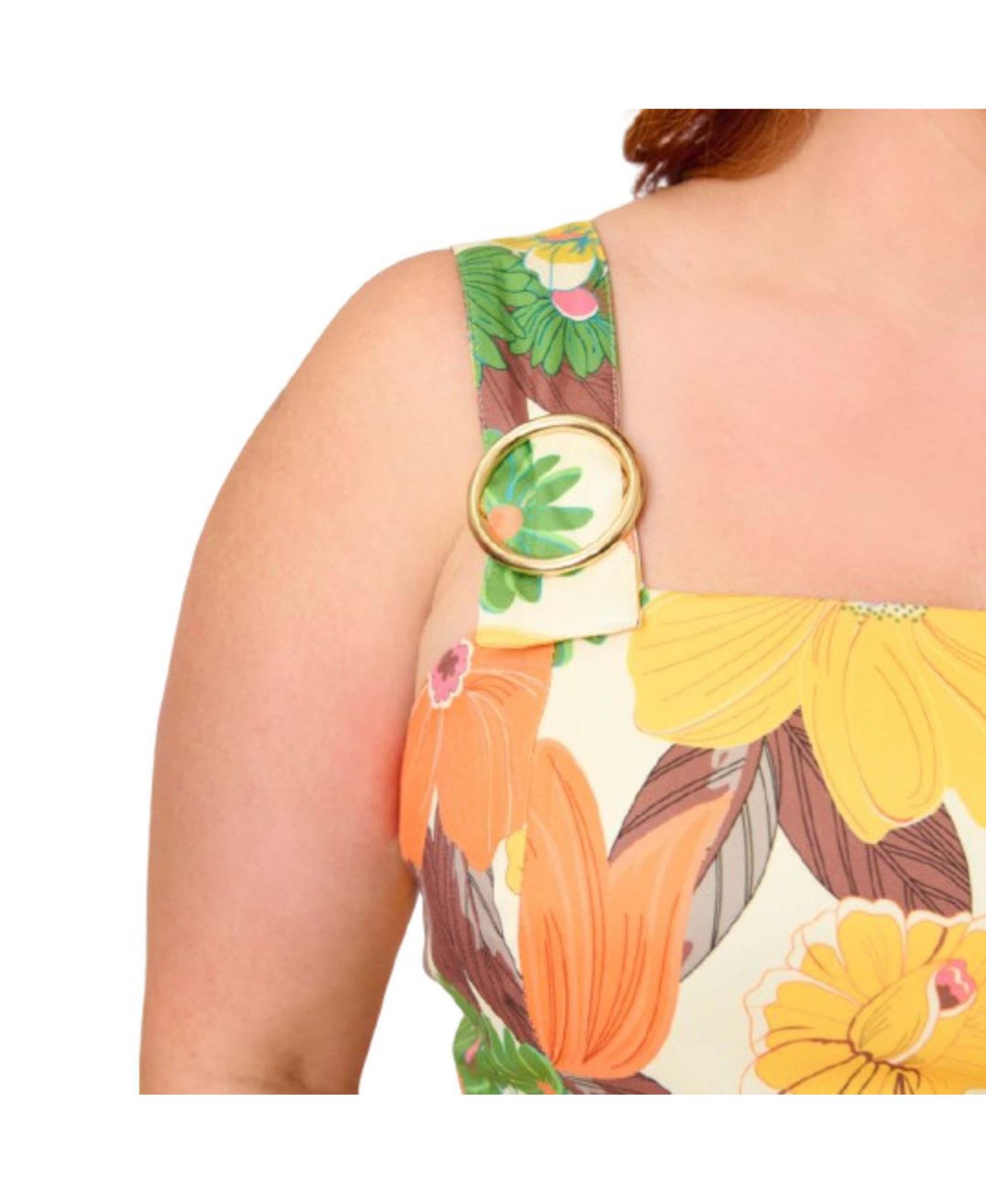 Plus Size Picnic Perfect Midi Dress