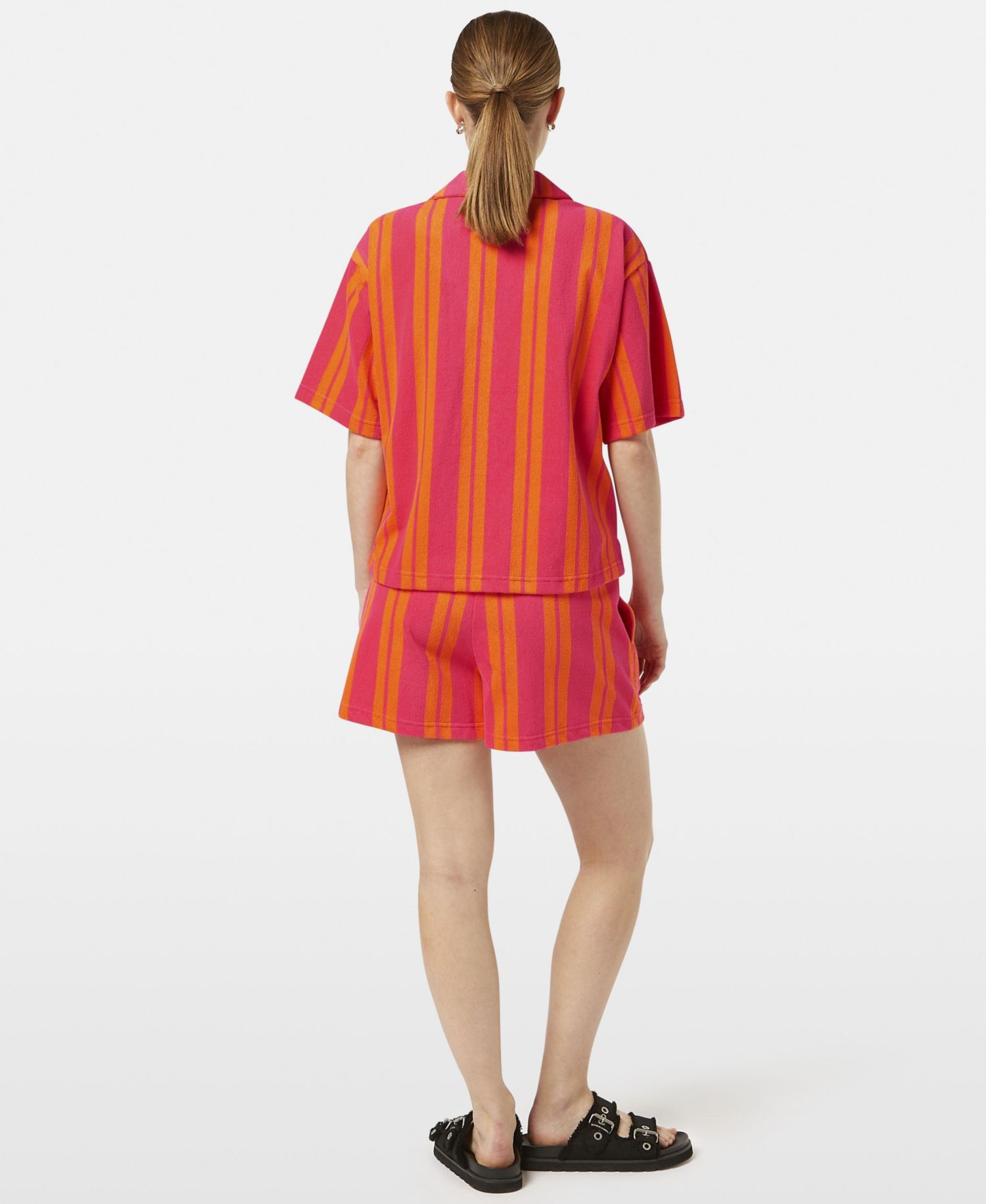 Women's Towelling Short Sleeve Shirt