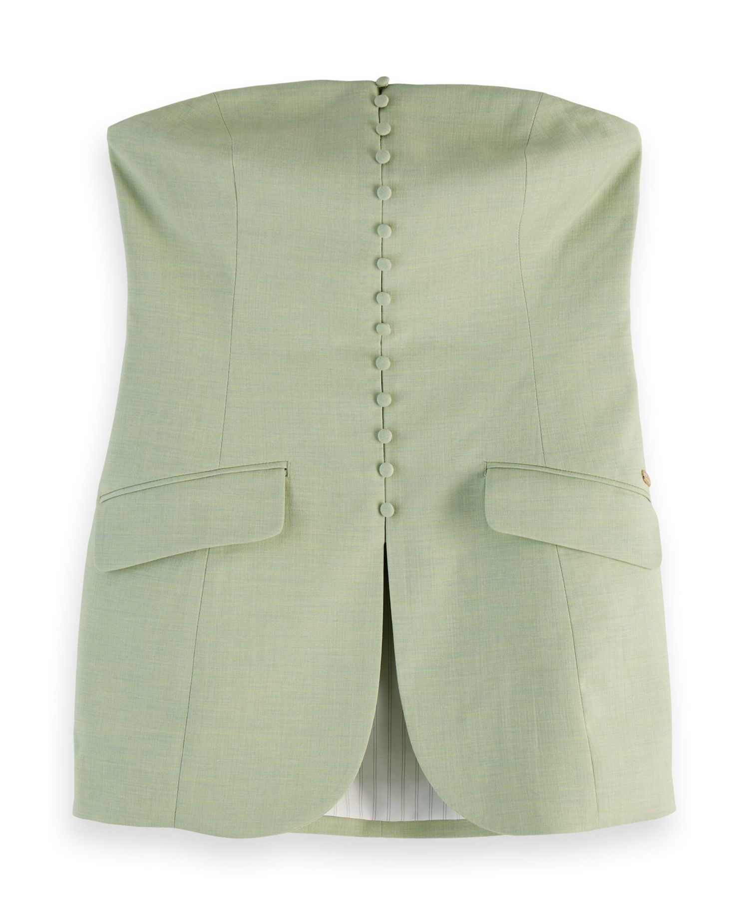 Women's Tailored Strapless Bodice Top