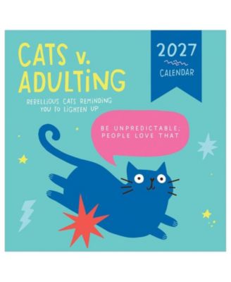 2027 Cats vs Adulting Mini Calendar