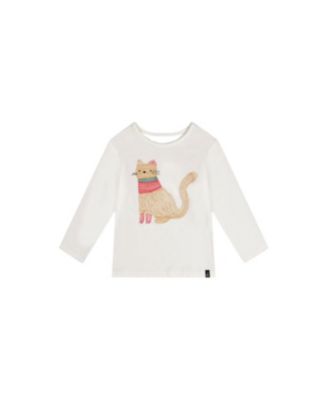 Toddler Girls 2T- 5T Organic Cotton Long Sleeve T-Shirt