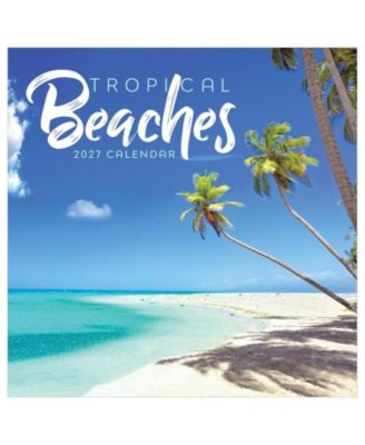 2027 Tropical Beaches Wall Calendar