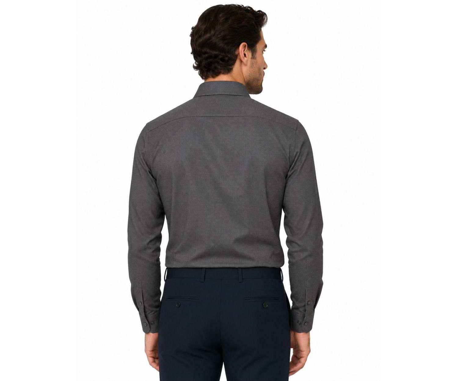 Men's Slim Fit Button-Down Shirt