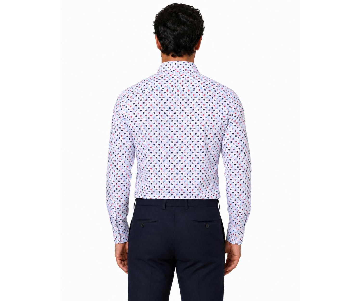 Men's Slim Fit Button-Down Shirt