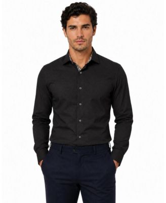 Men's Slim Fit Trendy Button-Down Shirt