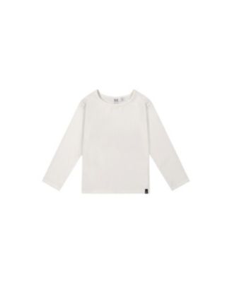 Big Girls 6 -14 Brushed Rib Crew Neck Top