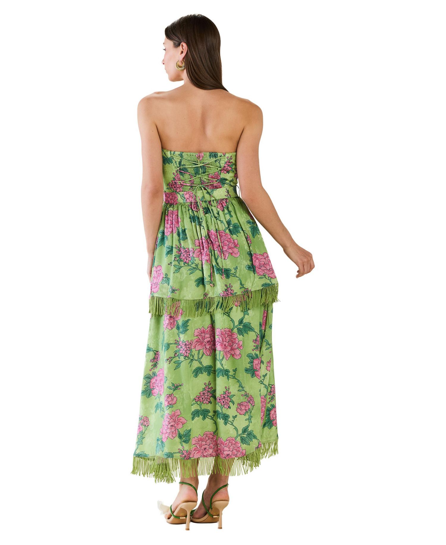 Women's Strapless Daisy Dress