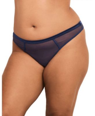 Plus-Size Thong Panty