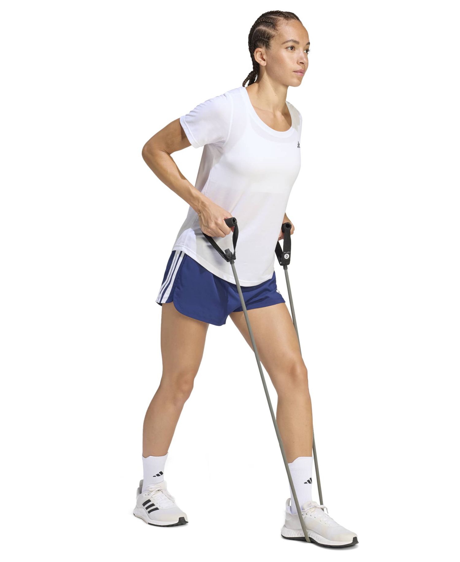 Women's Pacer Workout Woven Rise Training Shorts