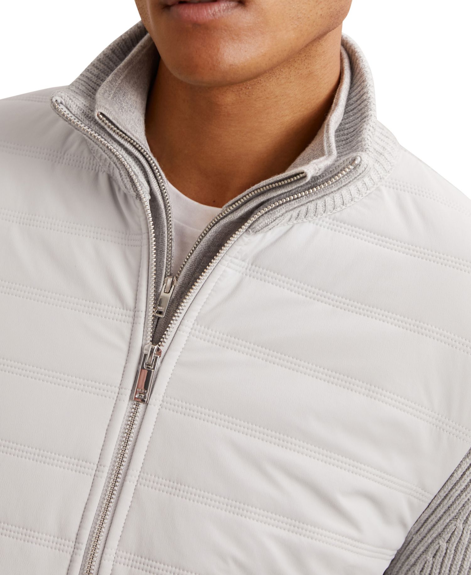 Men's Townsend Zip Through Funnel Quilted Jacket