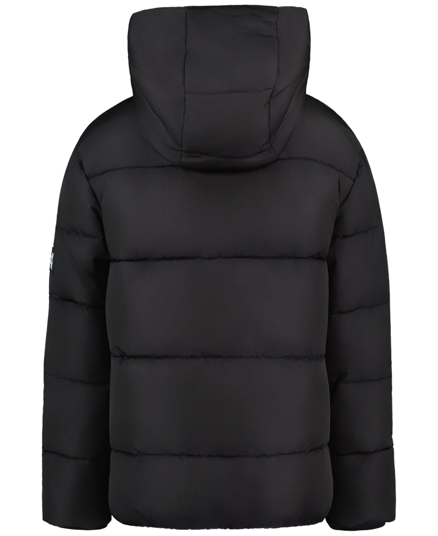 Куртка Calvin Klein Relaxed-Fit Long-Sleeve Puffer для мальчиков, цвет: Чёрный — фото 3