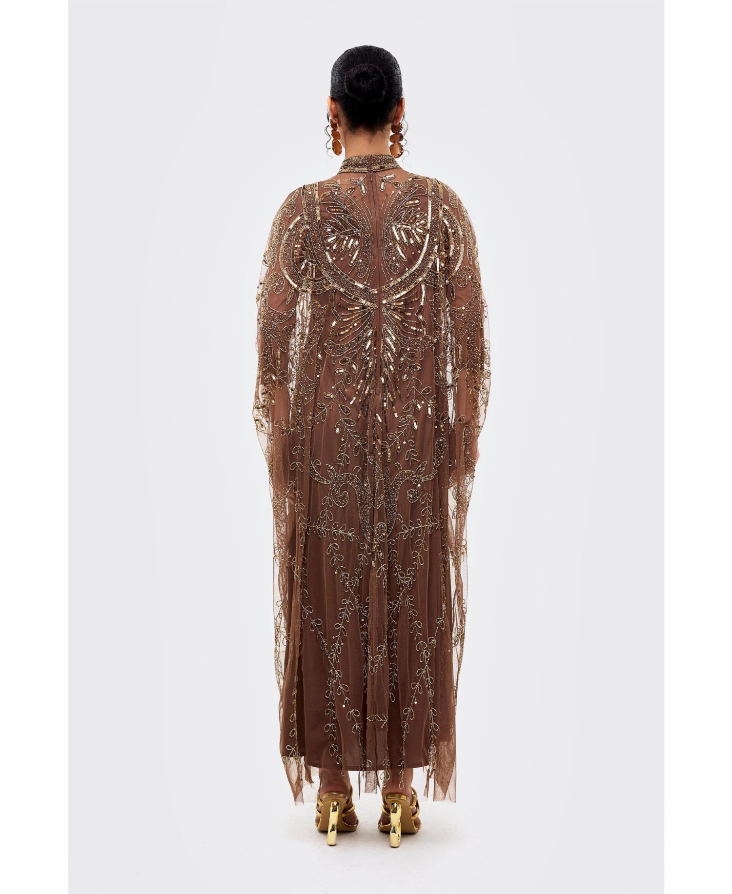 Women's Embellished Sequins Gown