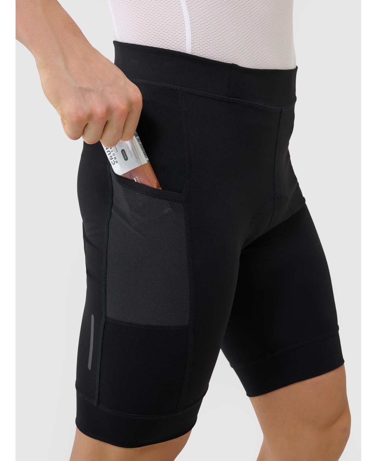 4F Men's Short Cycling Leggings With Gel-Foam Insert