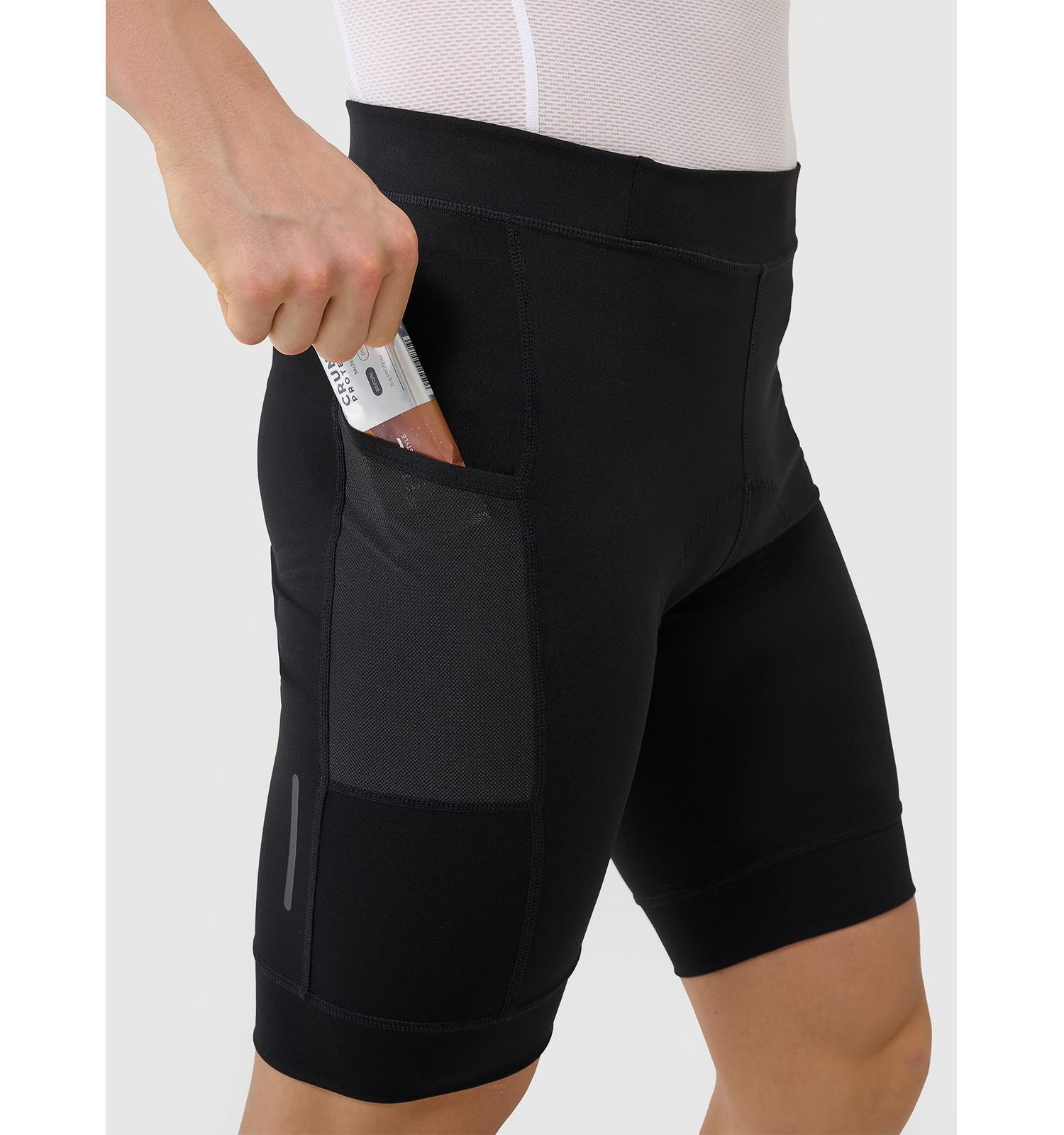 Men's Short Cycling Leggings With Gel-Foam Insert
