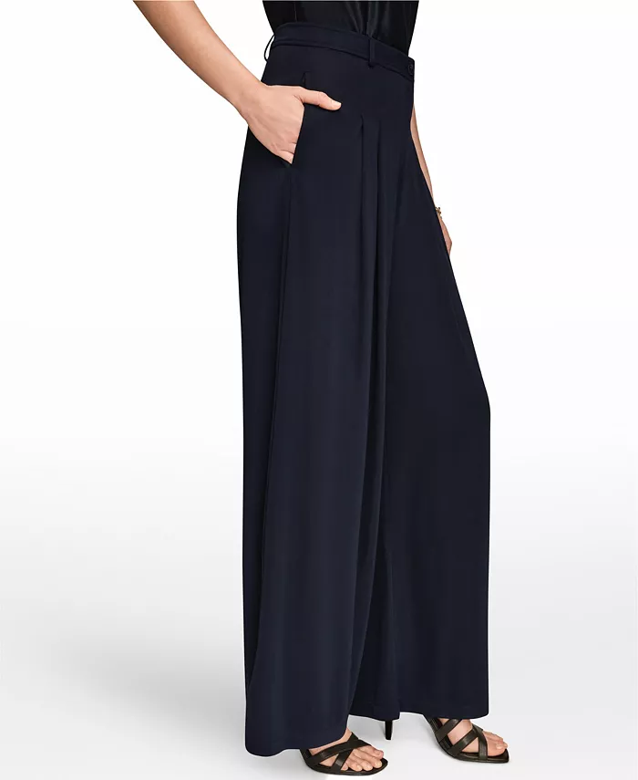 Women's Pleated Zip-Fly Pants - thumbnail 3