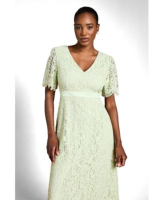 saege lace midi dress Lace & Beads - Madison Midi Dress - Women - Polyester - 4 US