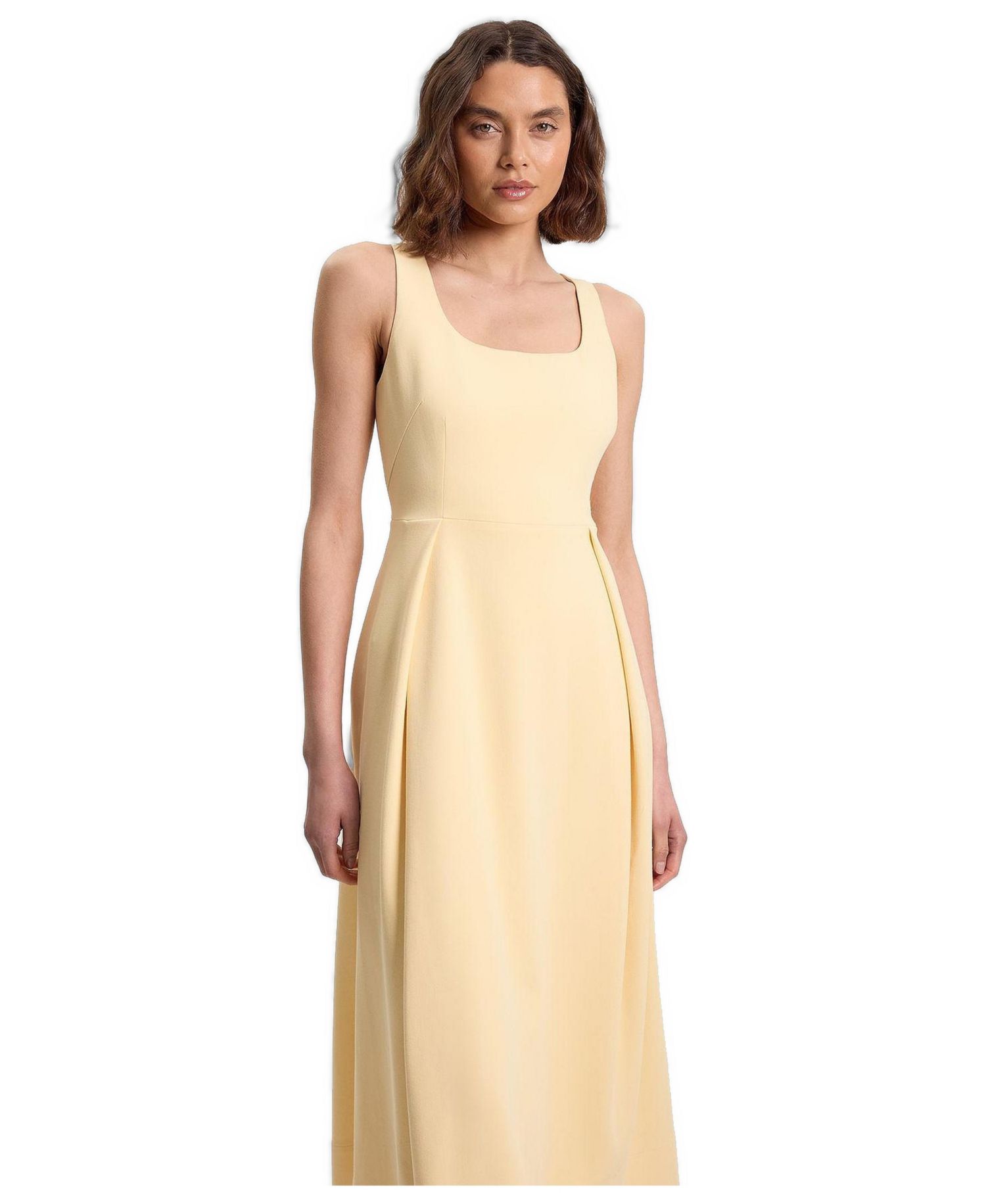 Women's Full Skirt Midi Dress