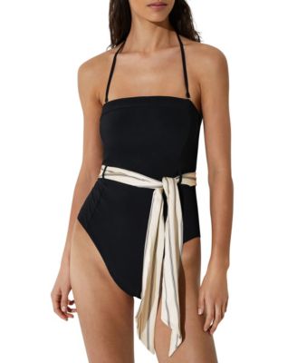 Women's Etienne Bandeau Printed Swimsuit