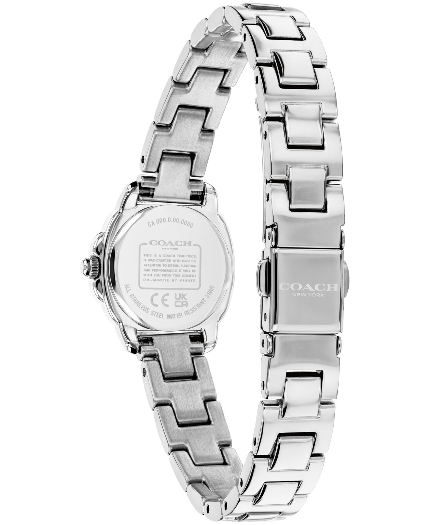 Women's Kitt Silver-Tone Stainless Steel Bracelet Watch 21mm