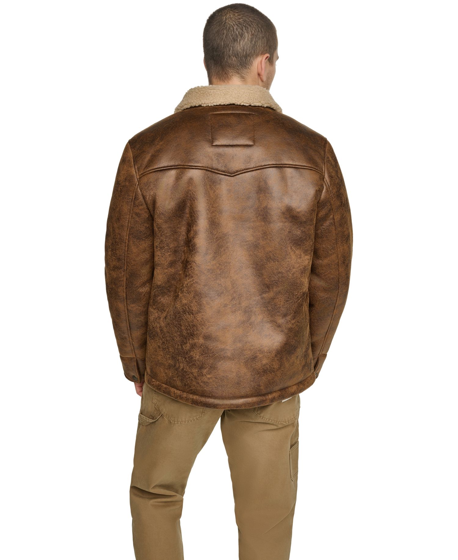 Men's Shearling Classic-Fit Ranch Jacket