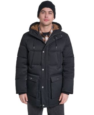 Men's Classic-Fit Quilted Parka Jacket