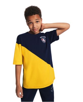 Boys' 8-20 Color-Blocked Logo Graphic T-Shirt