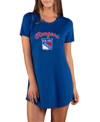 Women's Royal New York Rangers Marathon Knit Nightshirt