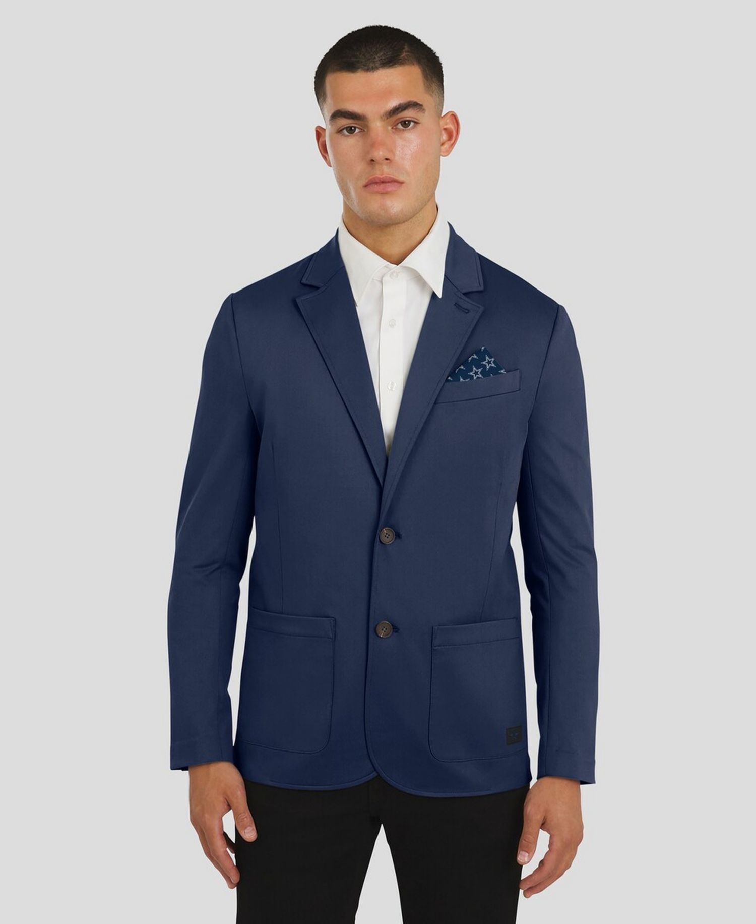 Men's Navy Dallas Cowboys Man-In-Motion Blazer