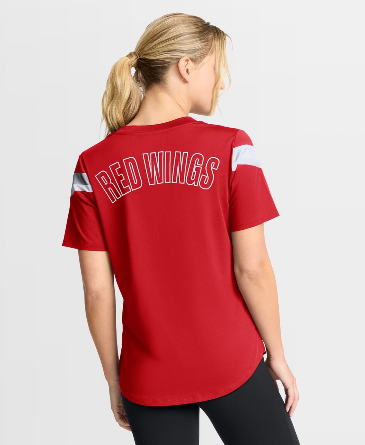 Women's Red Detroit Red Wings Offside Athena T-Shirt