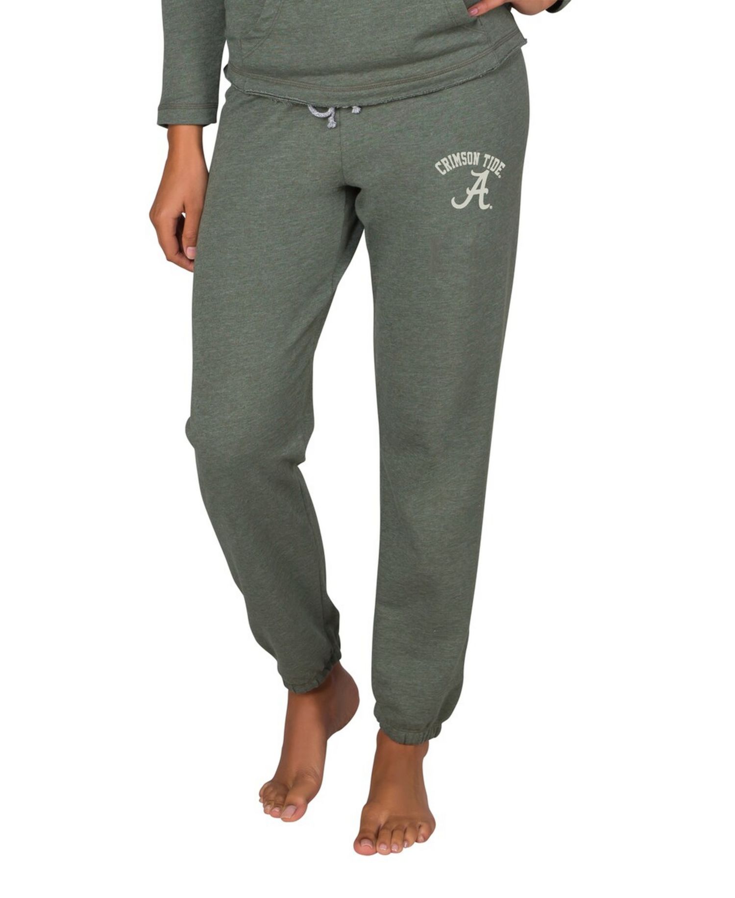 Women's Green Alabama Crimson Tide Mainstream French Terry Tri-Blend Sweatpants