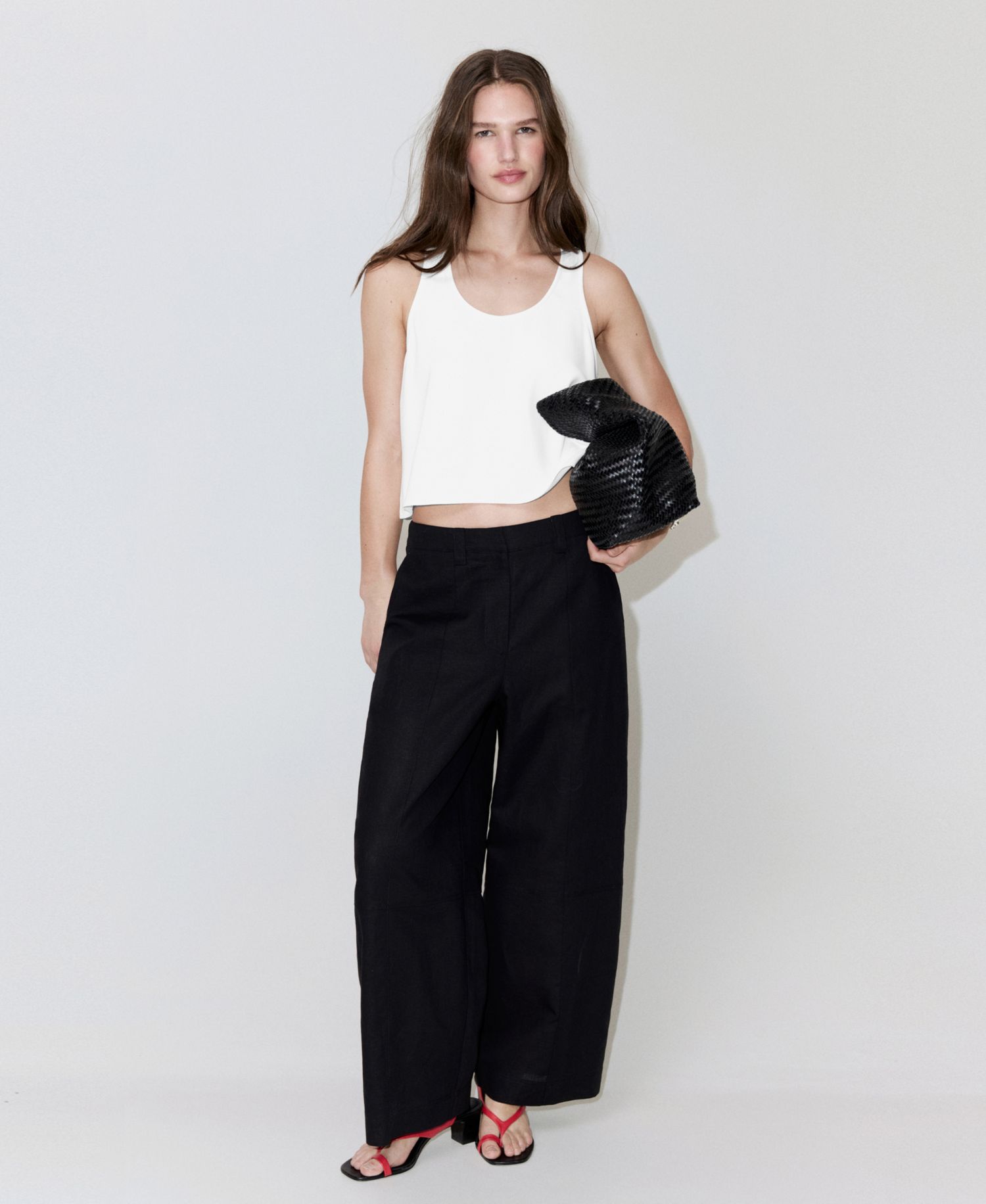 Women's Flowy Crop Top
