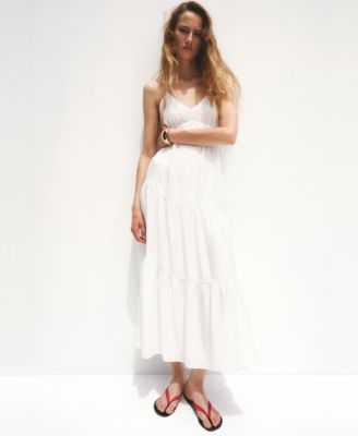 Women's Ruffled A-Line Dress