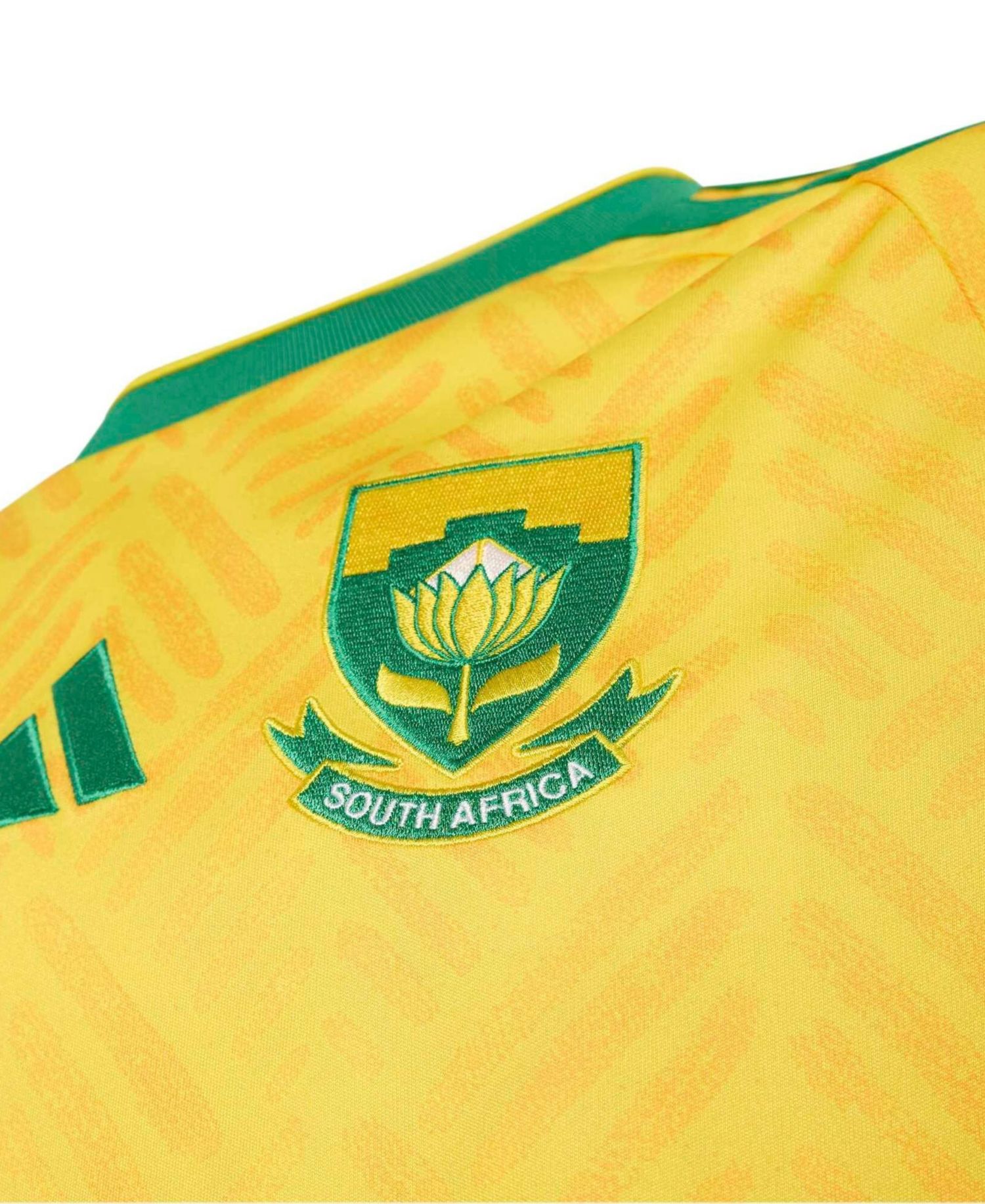 Big Boys and Girls Yellow South Africa National Team 2026 Home Replica Jersey