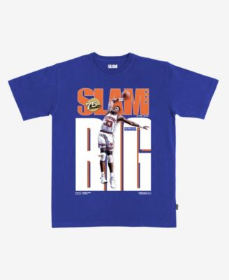 Men's and Women's Patrick Ewing Blue New York Knicks Cover T-Shirt