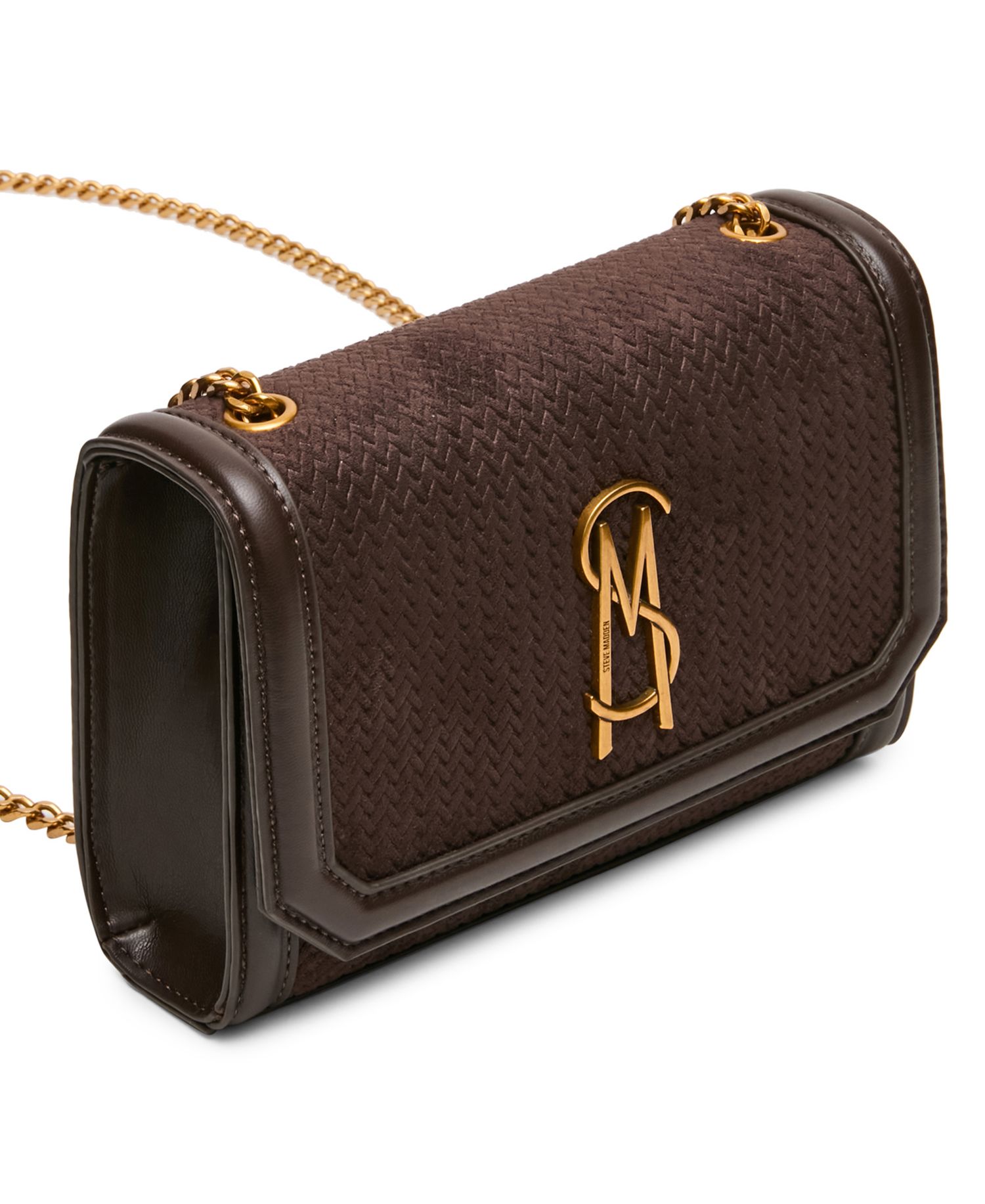 Larisaw Rivet Logo Mini Crossbody Handbag
