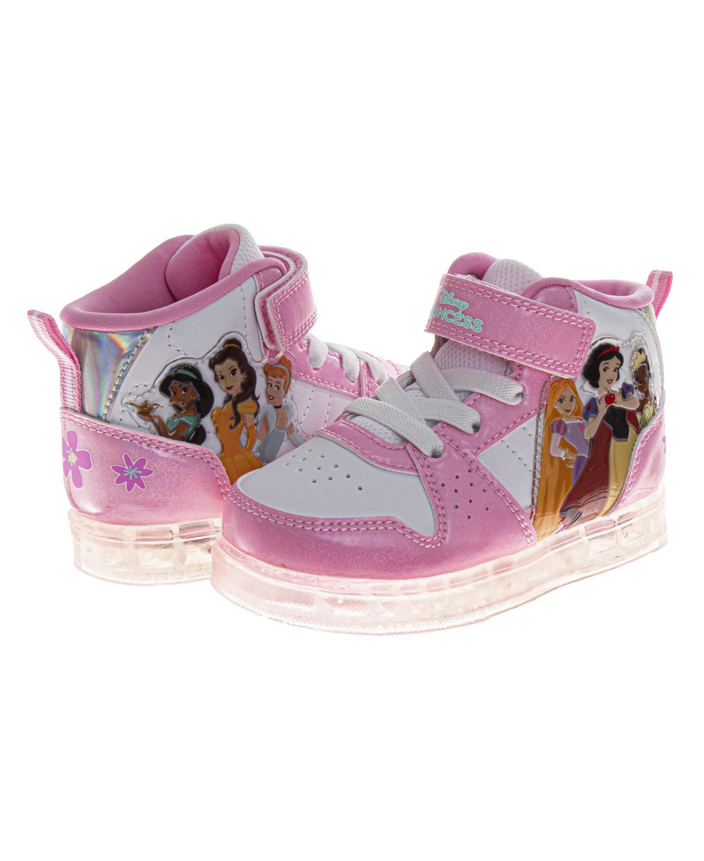 Детские кроссовки Disney Comfortable Casuals, размеры 6-10, цвет: Фиолетовый белый — фото 5