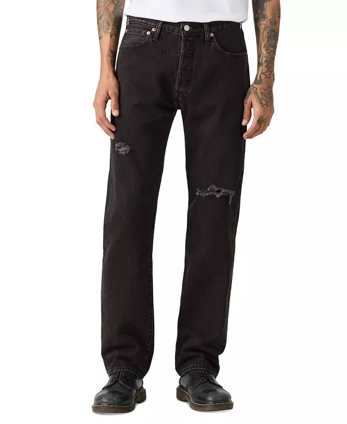 Men's 501™ Regular-Fit Button Fly Jeans - thumbnail 6