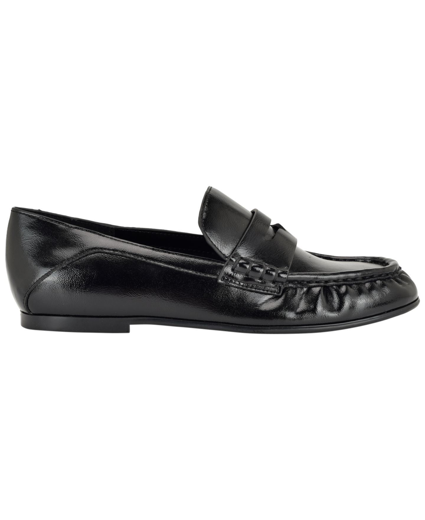 Женские туфли Nine West Rasco Slip-On Penny, цвет: Чёрный лаковый — фото 2