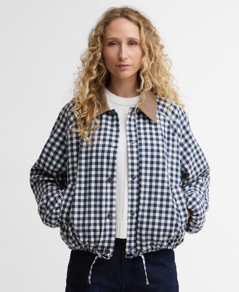Женские куртки Barbour Ovingham Cord Collar Casual Jacket
