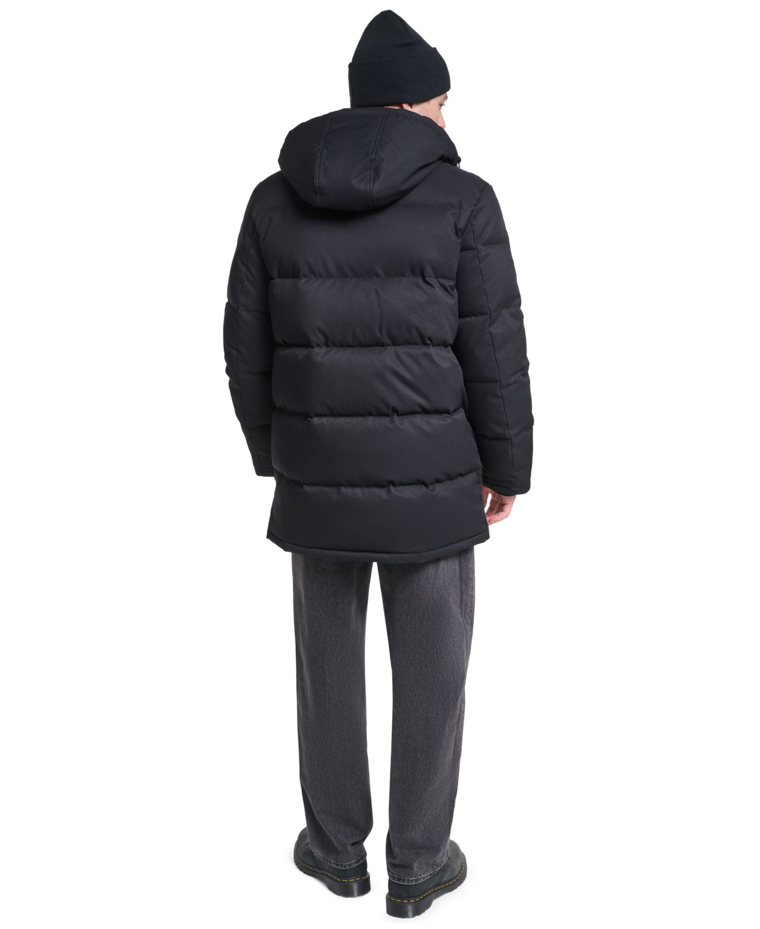 Men's Classic-Fit Quilted Parka Jacket