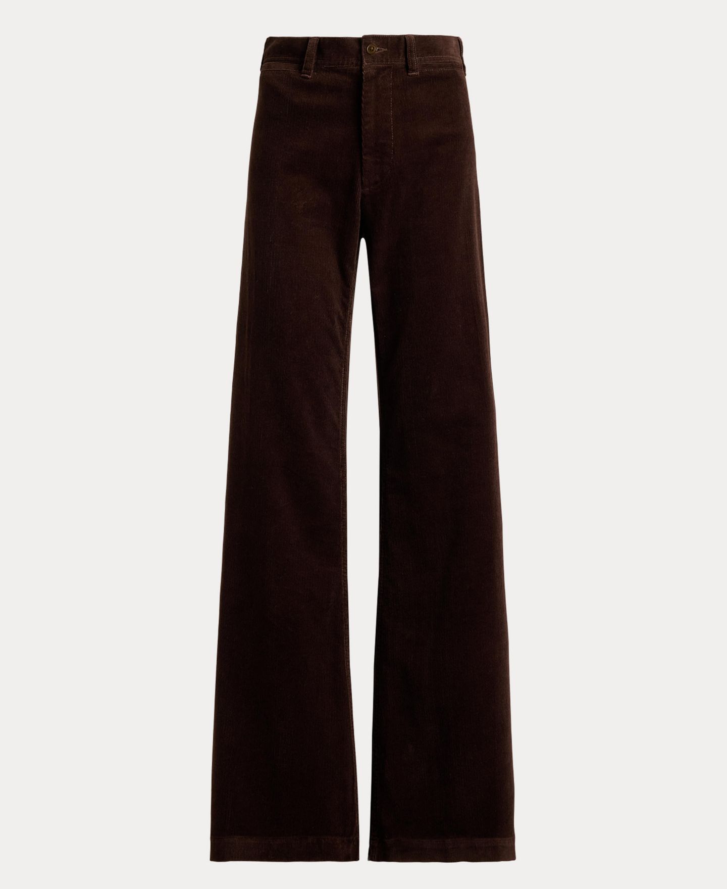 Женские брюки Polo Ralph Lauren Beaton Corduroy Flared, цвет: Коричневый — фото 5