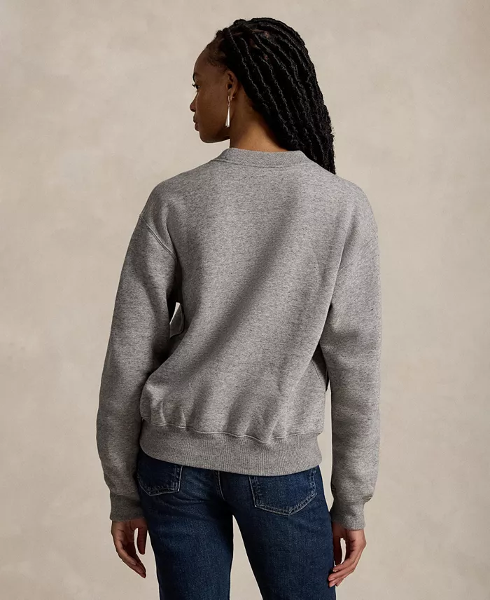 Women's Polo Bear Crewneck Sweatshirt - thumbnail 4