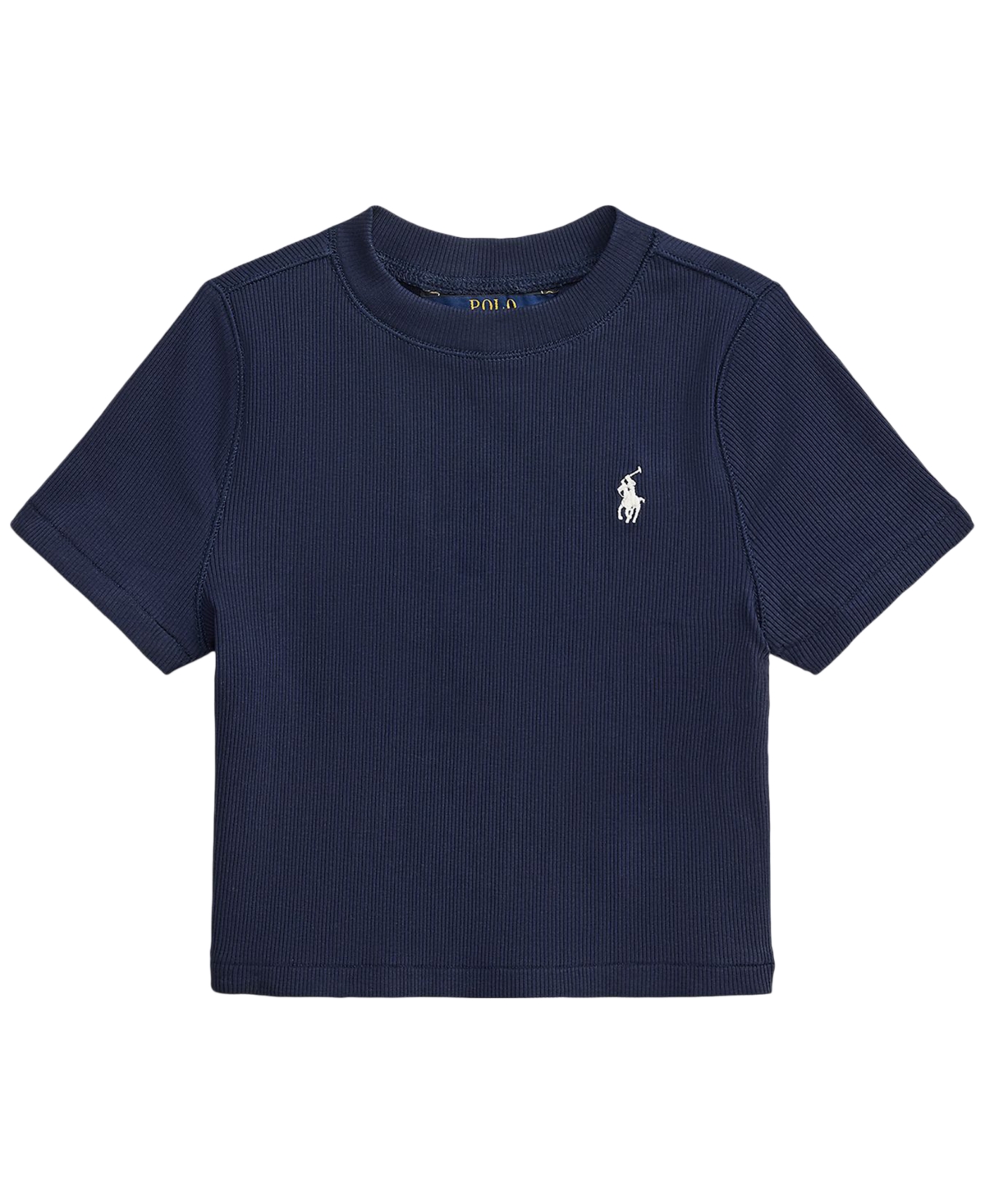 Polo Ralph Lauren Girls' 7-16 Ribbed Boxy T-Shirt