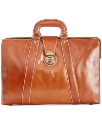 nash leather briefcase