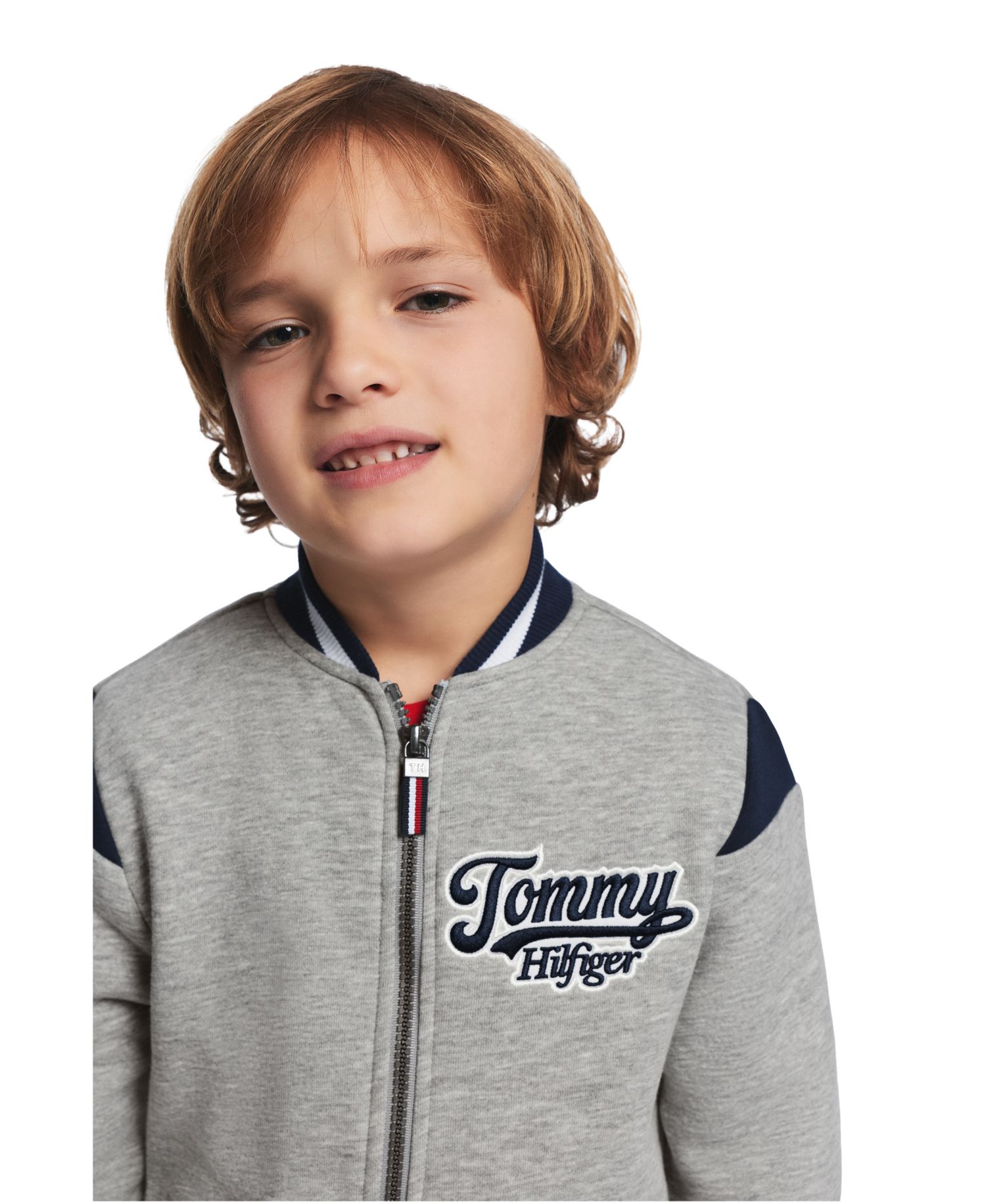 Boys' 2T-7 Varsity Freshman Zip-Front Jacket