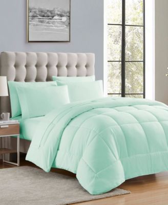 Sweet Home Collection Down Alternative 7-Piece Comforter Set, Queen