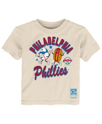 Toddler Natural Philadelphia Phillies Snack T-Shirt